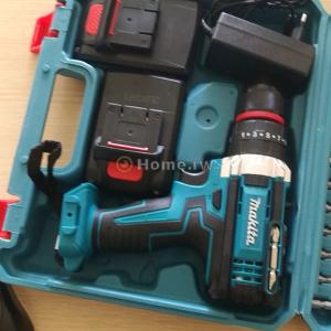 Drill with Drill Bits, Case, and Battery, Multipurpose